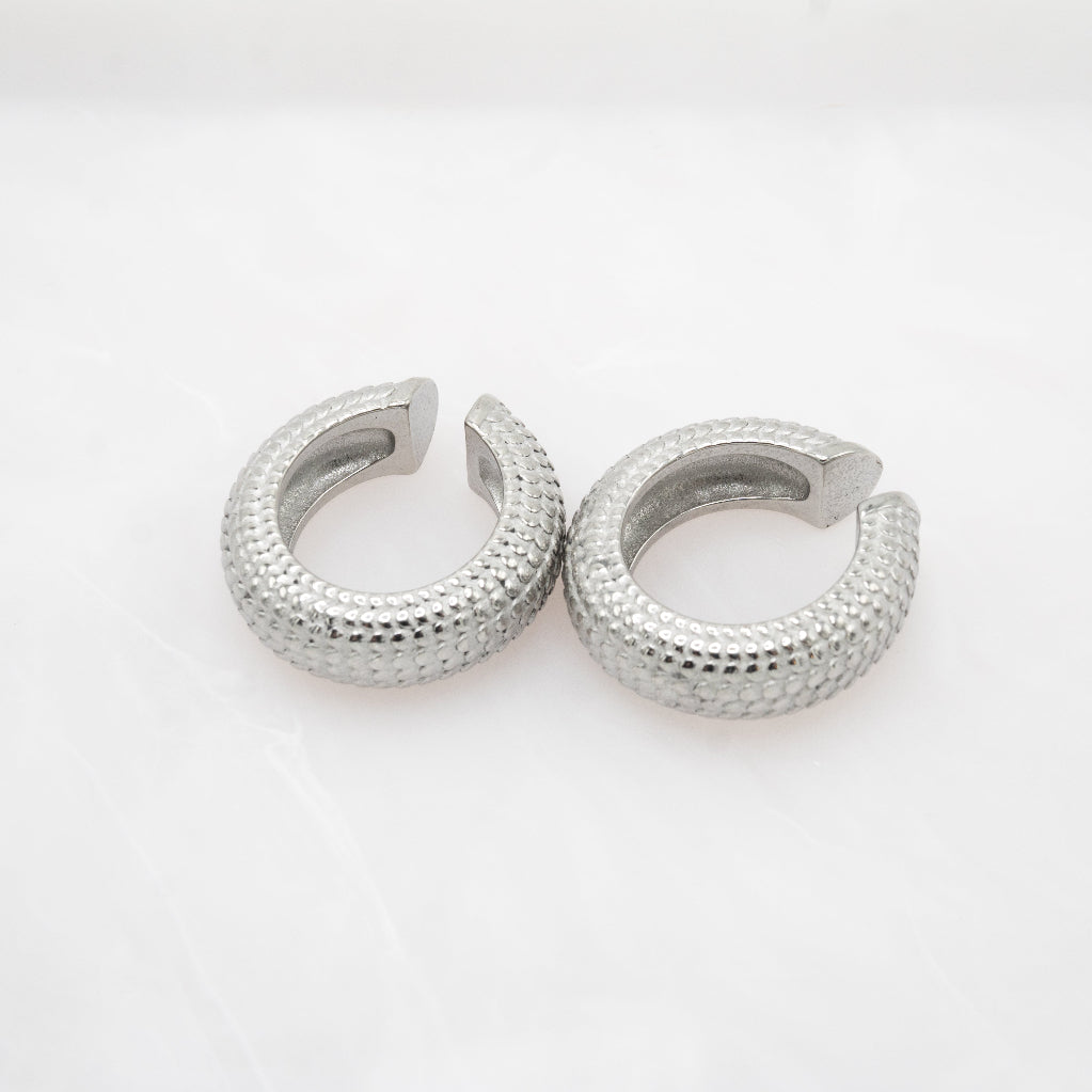Rocks silver maxiearcuff